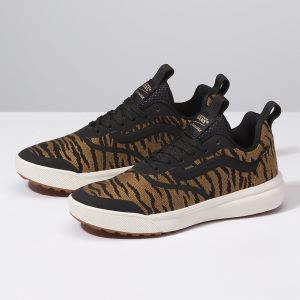 Vans Bayan Spor Ayakkabı Woven Tiger UltraRange Rapidweld Siyah | 32913-859